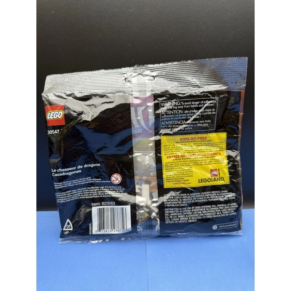 LEGO 30547 Ninjago Masters of Spinjitzu Dragon Hunter Polybag (63 pieces) New